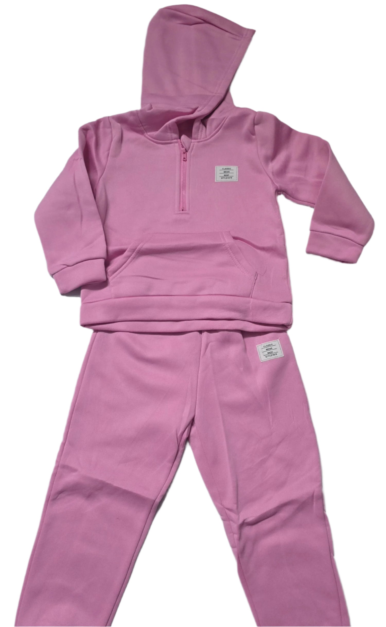 Long Sleeve jogger with hoodie