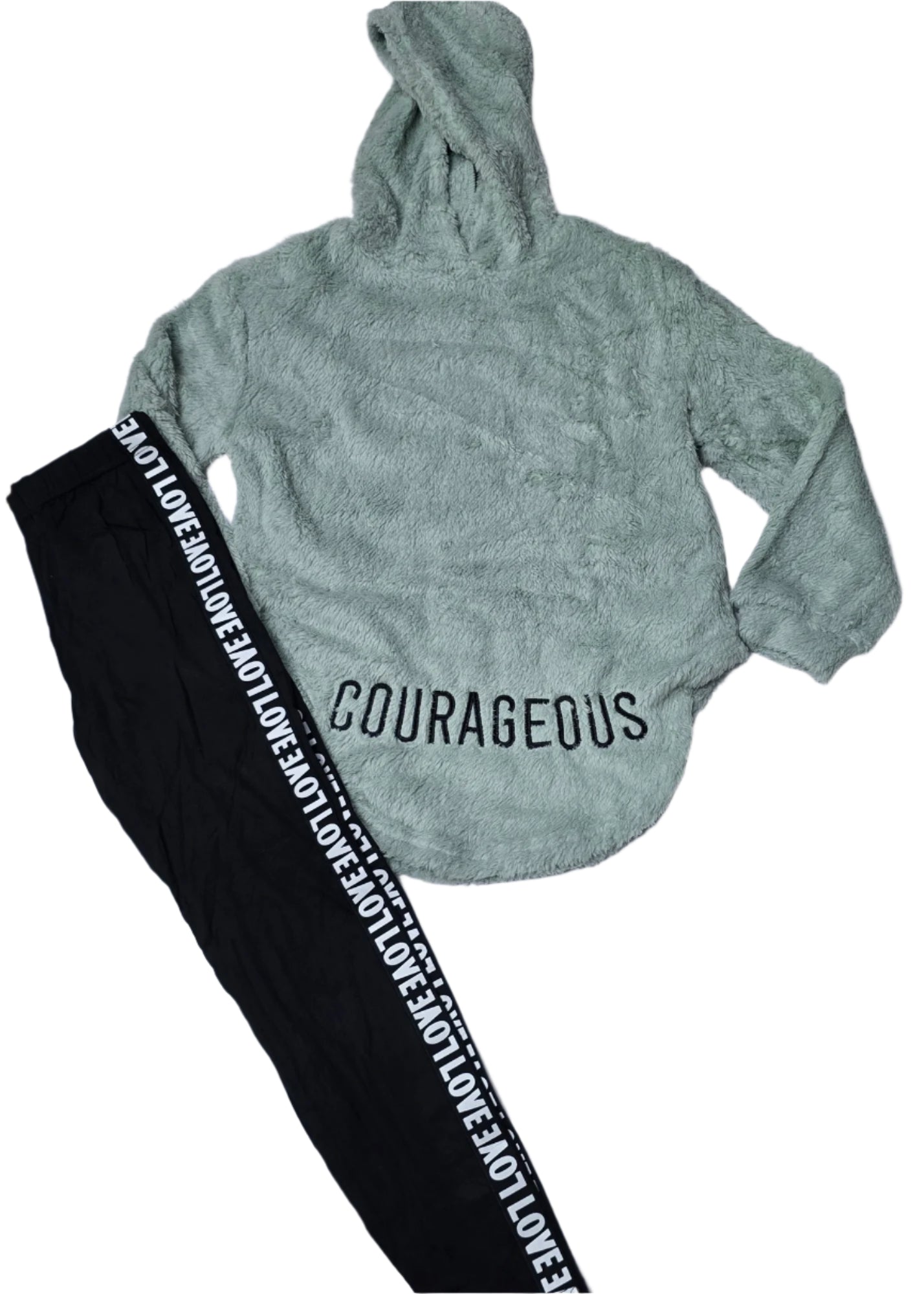 Long Sleeve set with hoodie