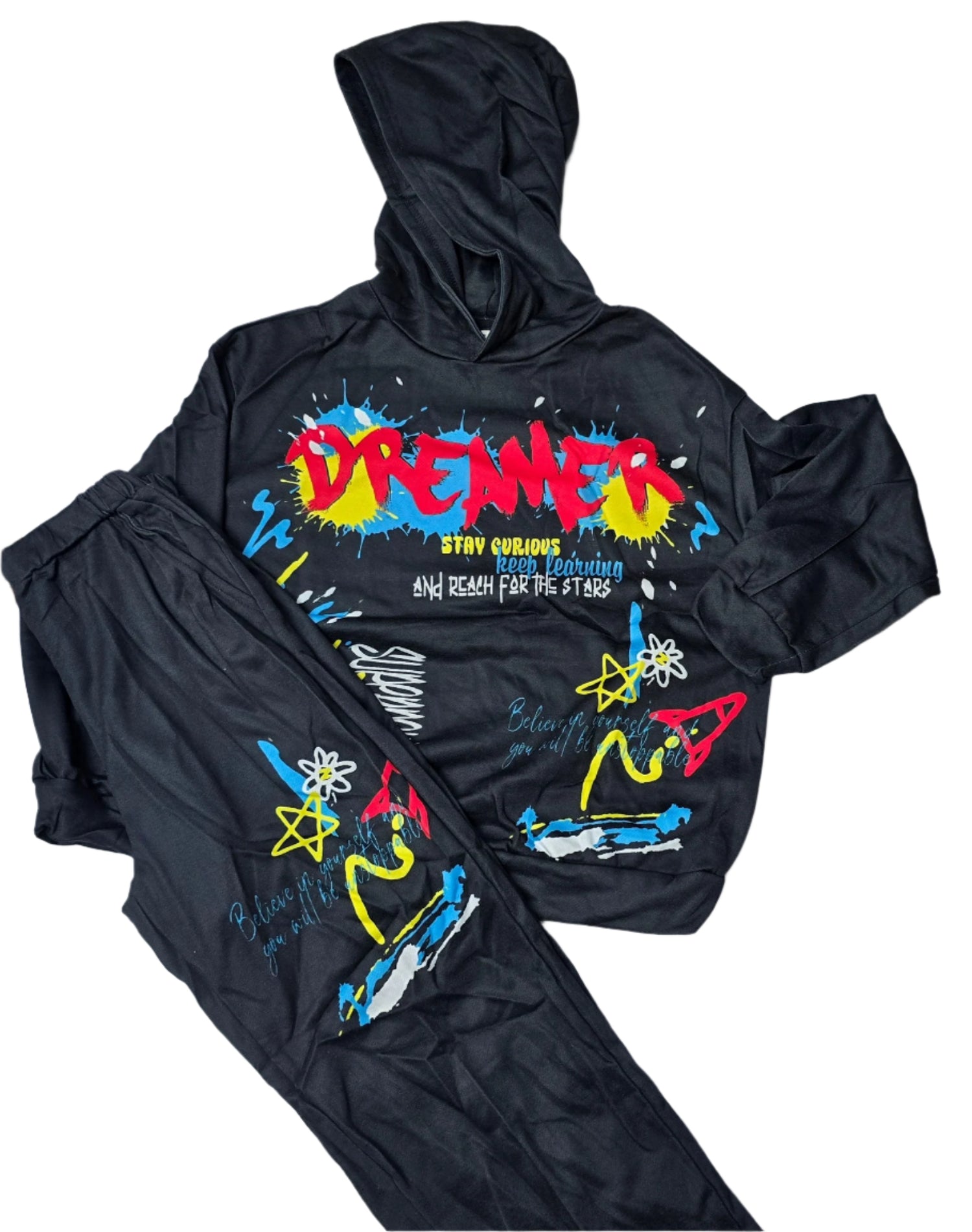 Long Sleeve set with hoodie